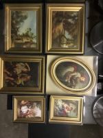 photo lot LOT DE 6 PETITS TABLEAUX